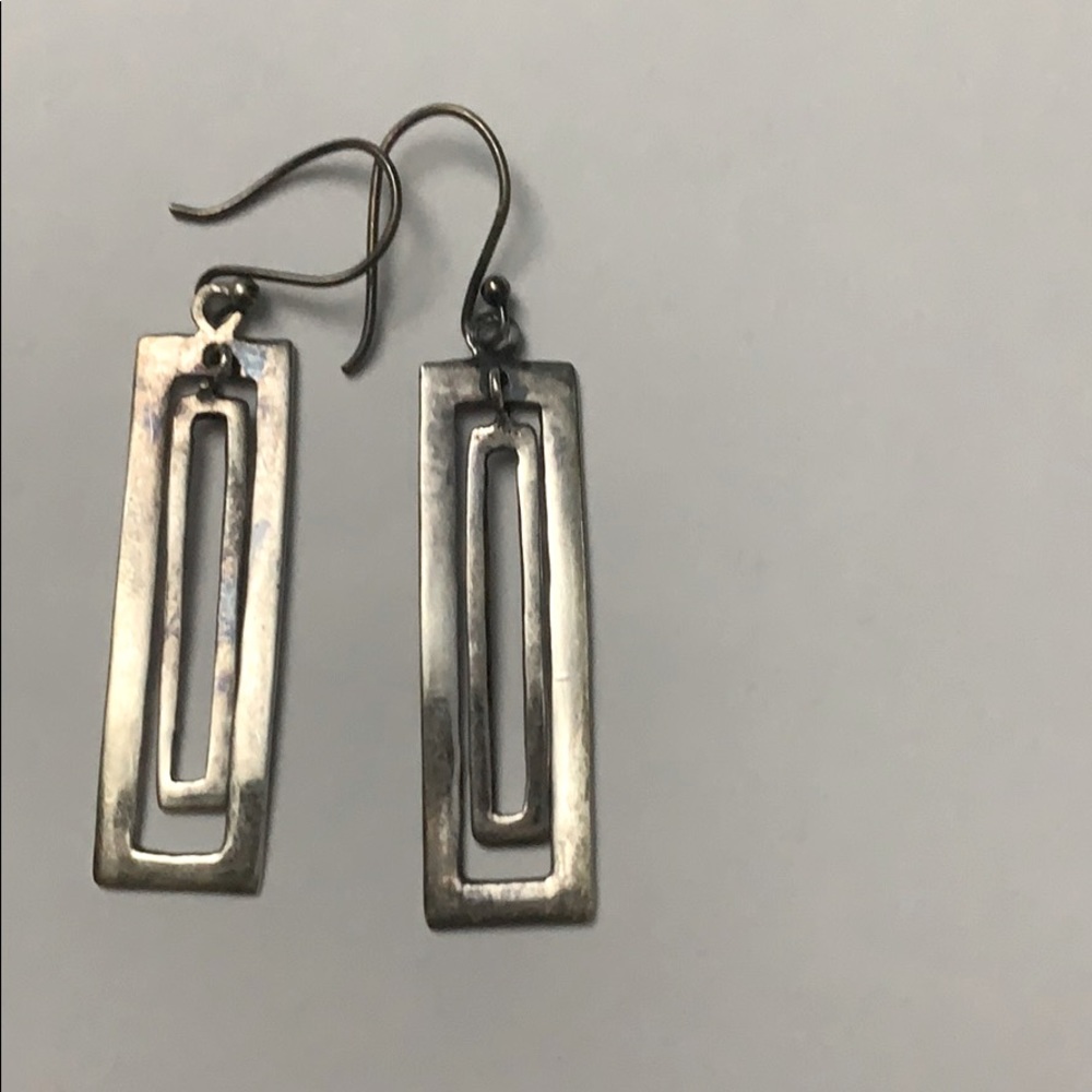 Hanging earrings